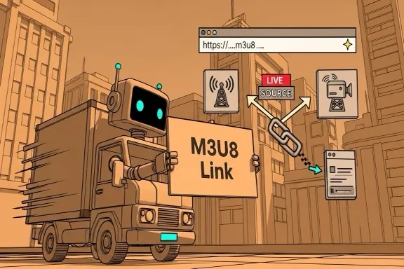 Get M3U8 Link